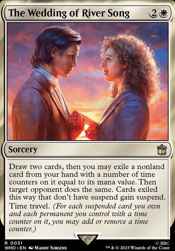 The Wedding of River Song [#0031 New Cards] (WHO-R)