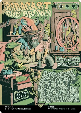 Radagast the Brown [#0740 Poster] (LTR-M)