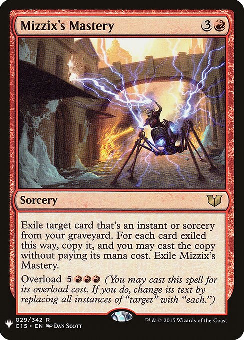 Mizzix's Mastery [Mystery Booster #1012] (C15-R)