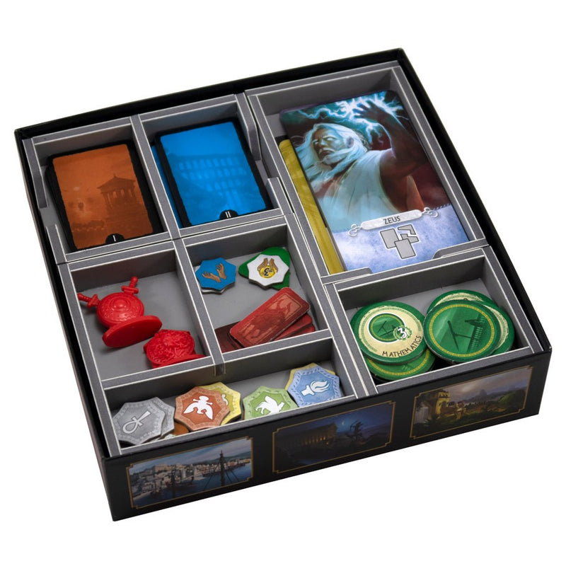 Folded Space: Box Insert - 7 Wonders Duel and Pantheon Expansion