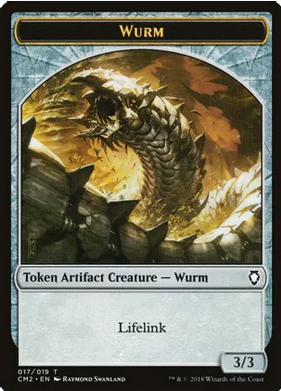 Token - Wurm [#017] (CM2-T)