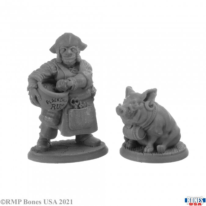 Reaper Legends 30043: Stumpy Dan McGinty and Grog Hog