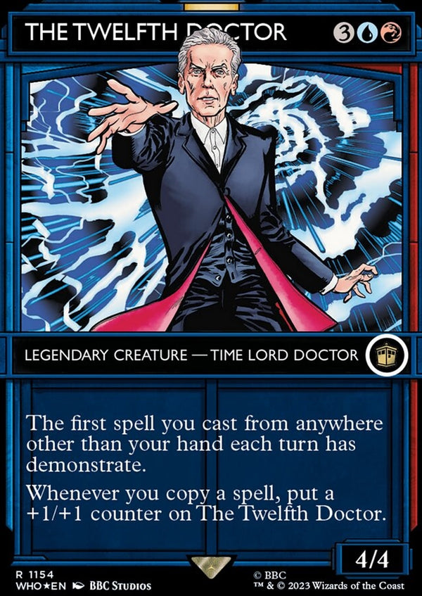 The Twelfth Doctor [#1154 Surge Foil Tardis Showcase] (WHO-R)