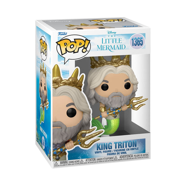 POP Figure: Disney Little Mermaid (Live Action) #1365 - King Triton