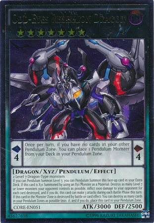 Odd-Eyes Rebellion Dragon (CORE-EN051) Ultimate Rare - Near Mint Unlimited