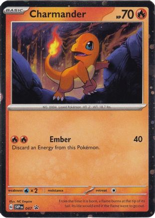 Charmander (SVP) 047 Cosmos Holo