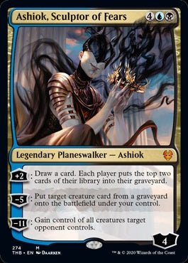 Ashiok, Sculptor of Fears [#274] (THB-M-PD-FOIL)