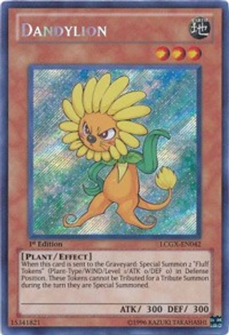 Dandylion (LCGX-EN042) Secret Rare - Near Mint