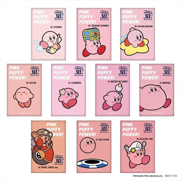 Kirby 30th Square Can Badge B Blind Pack