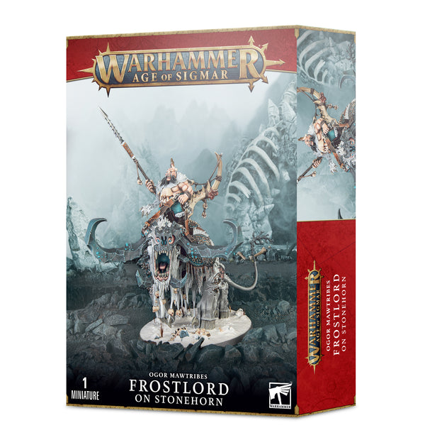 Age of Sigmar: Ogor Mawtribes - Beastclaw Raiders: Frostlord Stonehorn