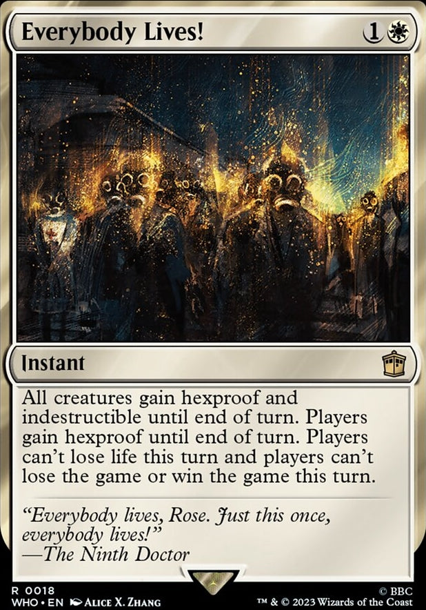 Everybody Lives! [#0018 New Cards] (WHO-R)