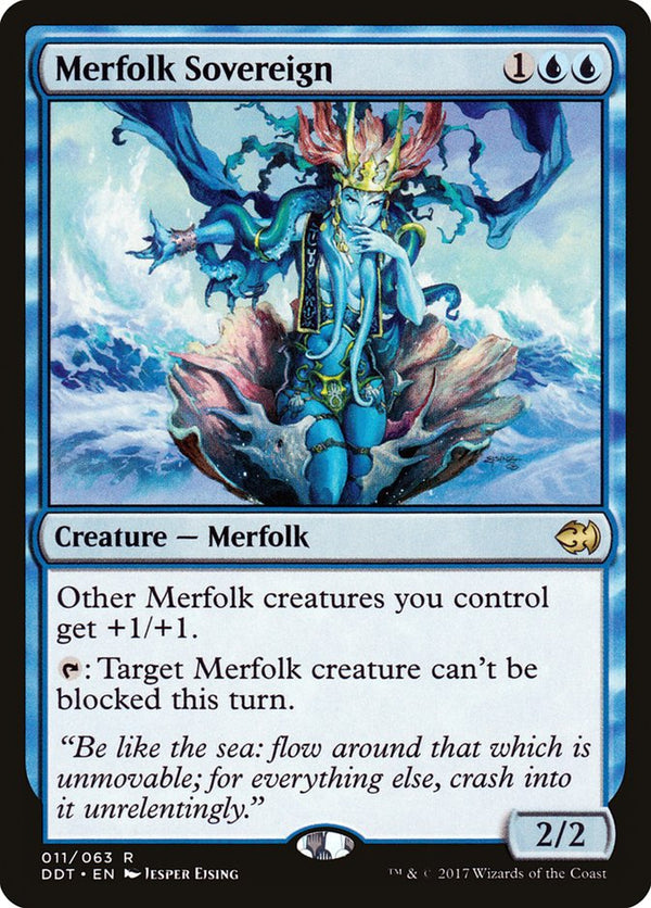 Merfolk Sovereign (DDT-R)