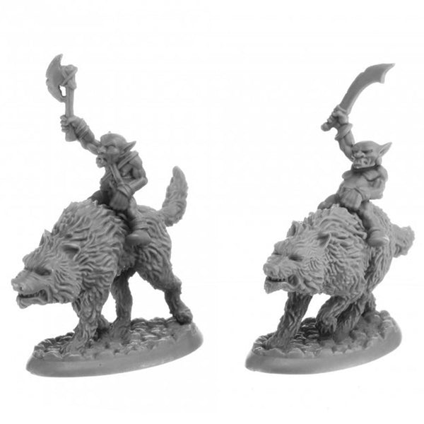 Dungeon Dwellers 07041: Goblin Wolfriders (2)