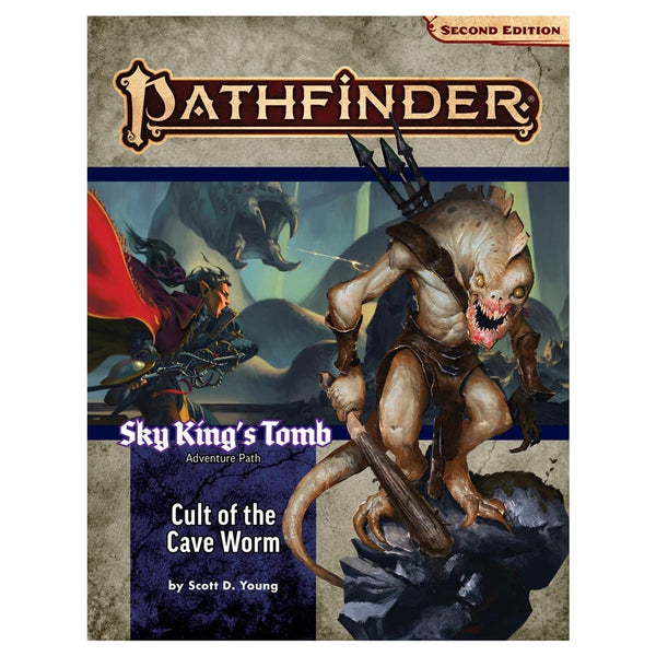 Pathfinder 2nd Edition RPG: Adventure Path #194: Sky King's Tomb (2 of 3) - Cult of the Cave Worm