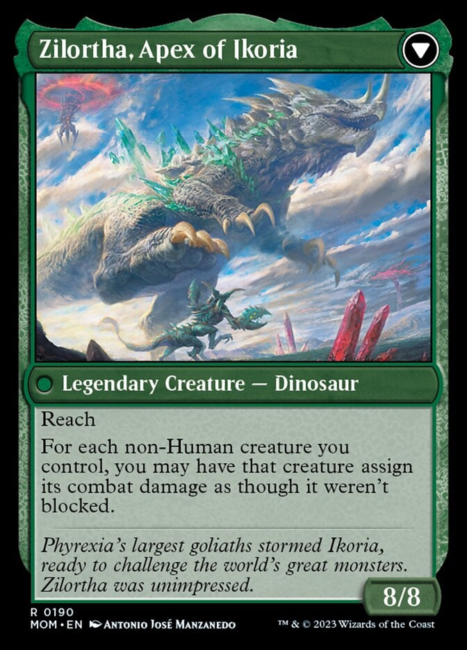 Invasion of Ikoria // Zilortha, Apex of Ikoria [#0190] (MOM-R)