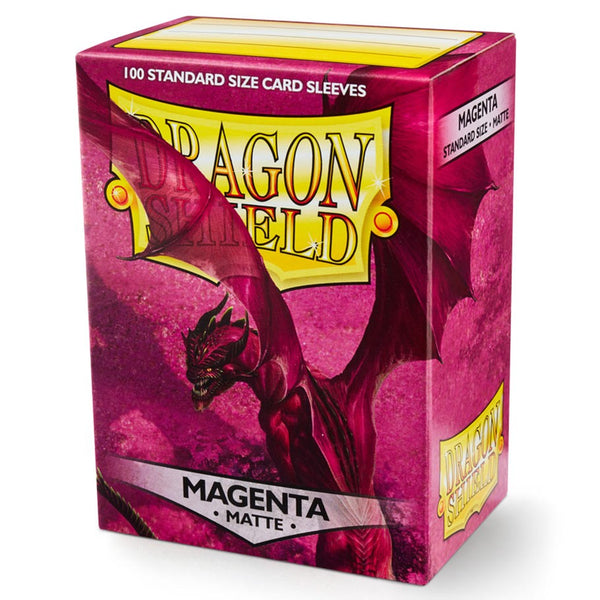 Dragon Shield: Standard - Matte: Magenta 100 Count