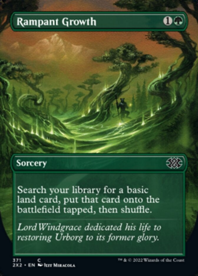 Rampant Growth [#371 Alternate-Art Borderless] (2X2-C)