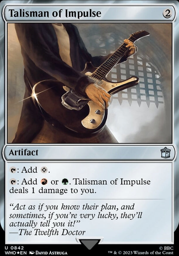 Talisman of Impulse [#0842 Surge Foil Reprint] (WHO-U)