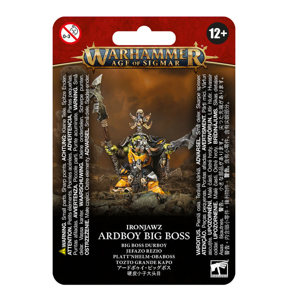 Age of Sigmar: Orruk Warclans - Ironjawz: Ardboy Big Boss