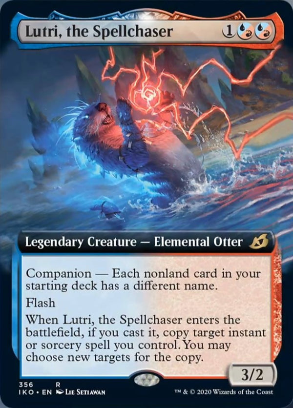 Lutri, the Spellchaser [#356 Extended Art] (IKO-R)