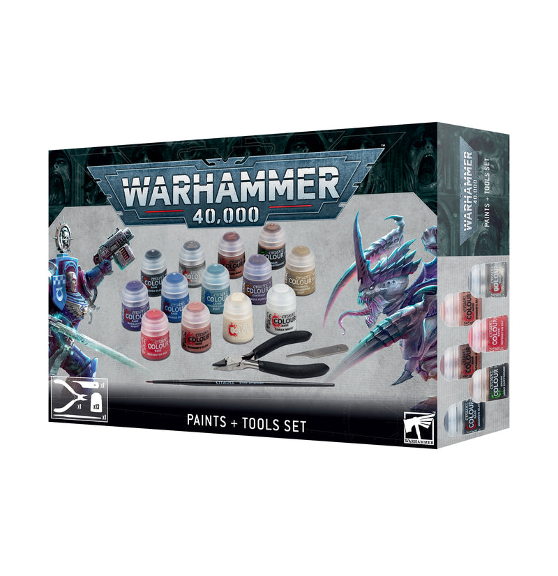 40K: Paints + Tools Set (10th)