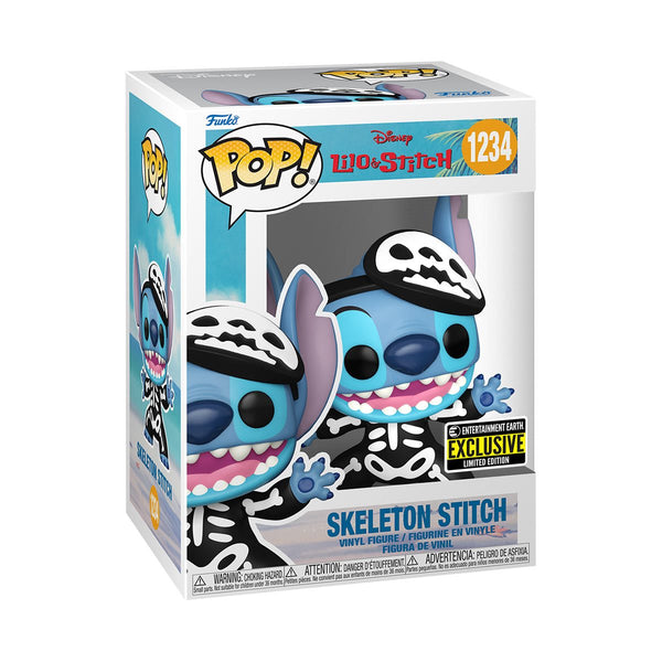 POP Figure: Disney Lilo & Stitch #1234 – Skeleton Stitch (EE)