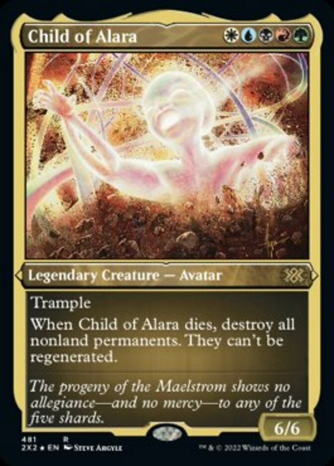 Child of Alara [#481 Etched Foil] (2X2-R)