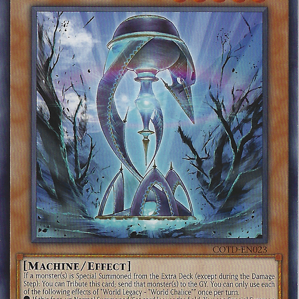 world chalice monsters World Legacy - "World Chalice" (COTD-EN023) Near Mint Unlimited