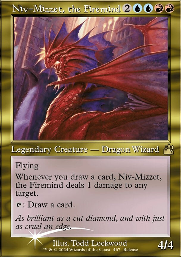 Niv-Mizzet, the Firemind [#0467 Retro Frame Release] (RVR-R)
