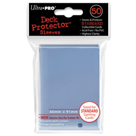 Ultra-PRO: Standard Sleeves -  Clear (50)