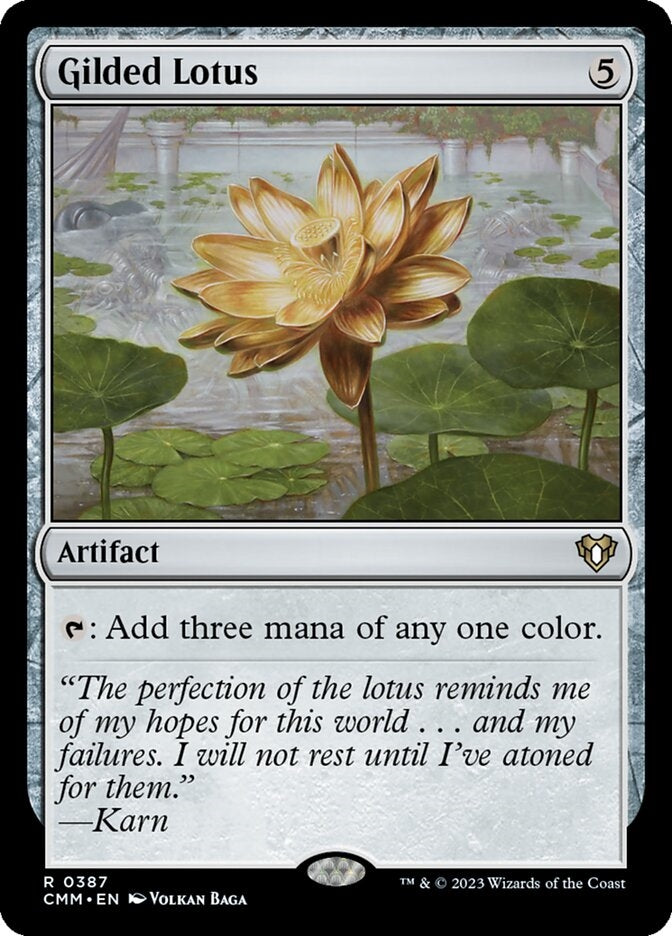 Gilded Lotus [#0387] (CMM-R)