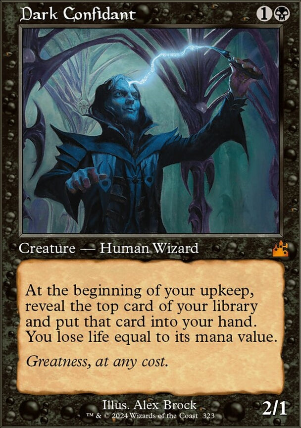 Dark Confidant [#0323 Retro Frame] (RVR-M)
