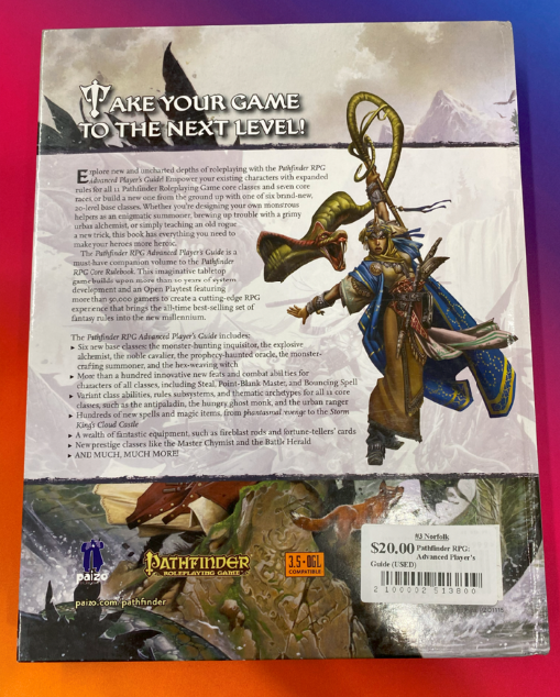 Pathfinder RPG: Advanced Player's Guide (USED)