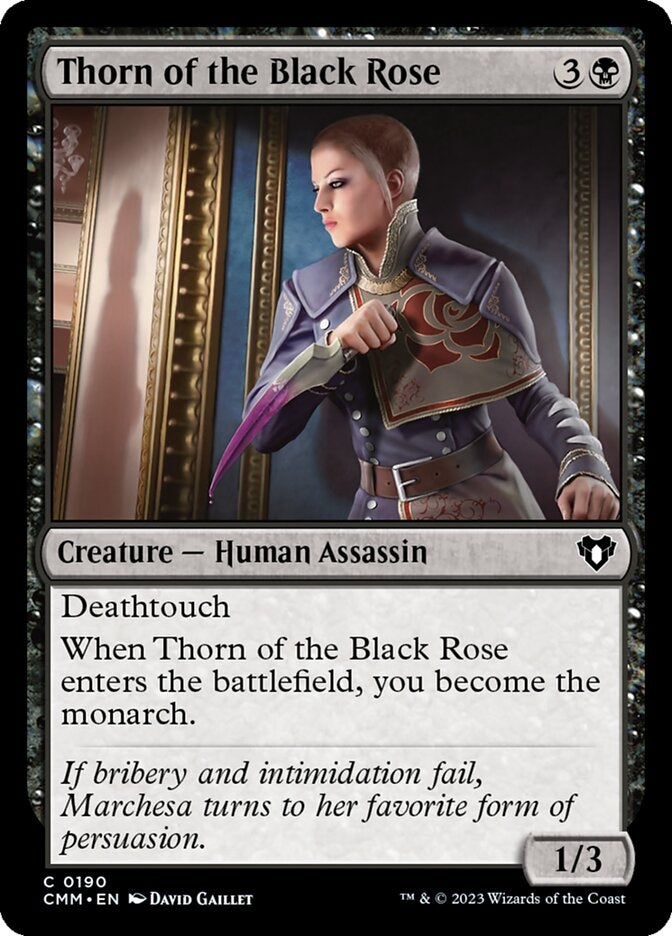 Thorn of the Black Rose [#0190] (CMM-C)