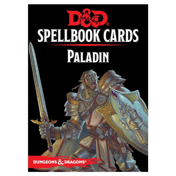 D&D 5E: Spellbook Cards - Paladin Deck
