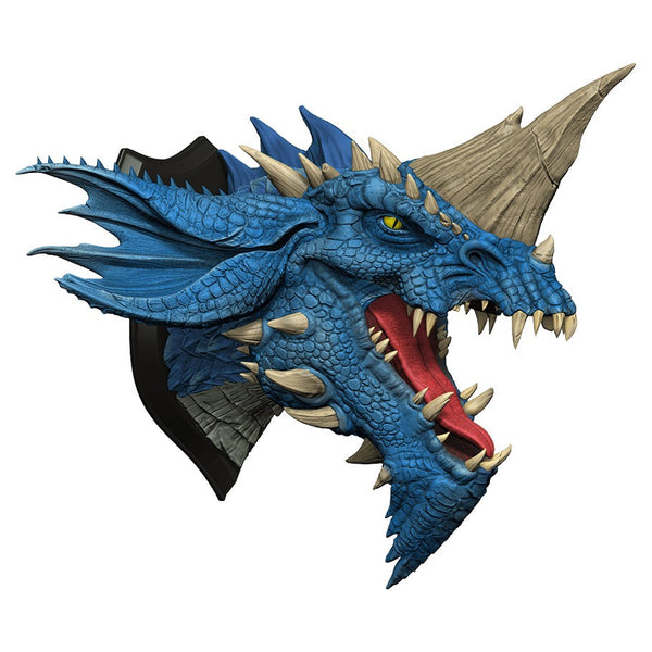 D&D: Replicas of the Realms Trophy Plaque - Blue Dragon