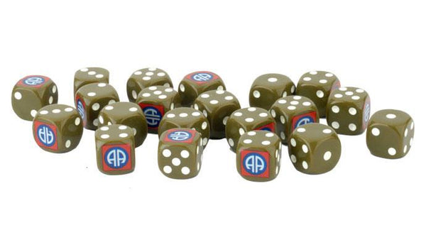 Flames of War: WWII: USA (US904) - 82nd Airborne Division Dice