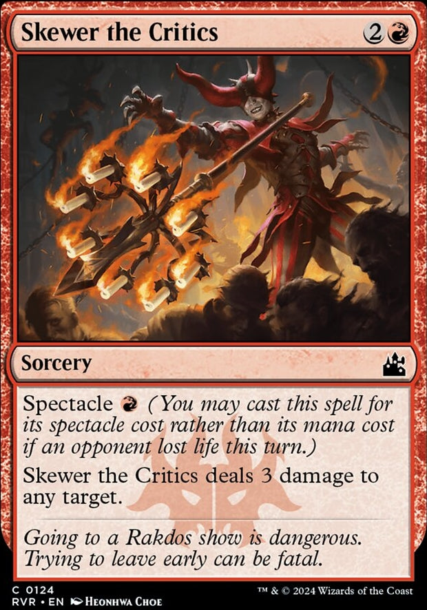 Skewer the Critics [#0124] (RVR-C)
