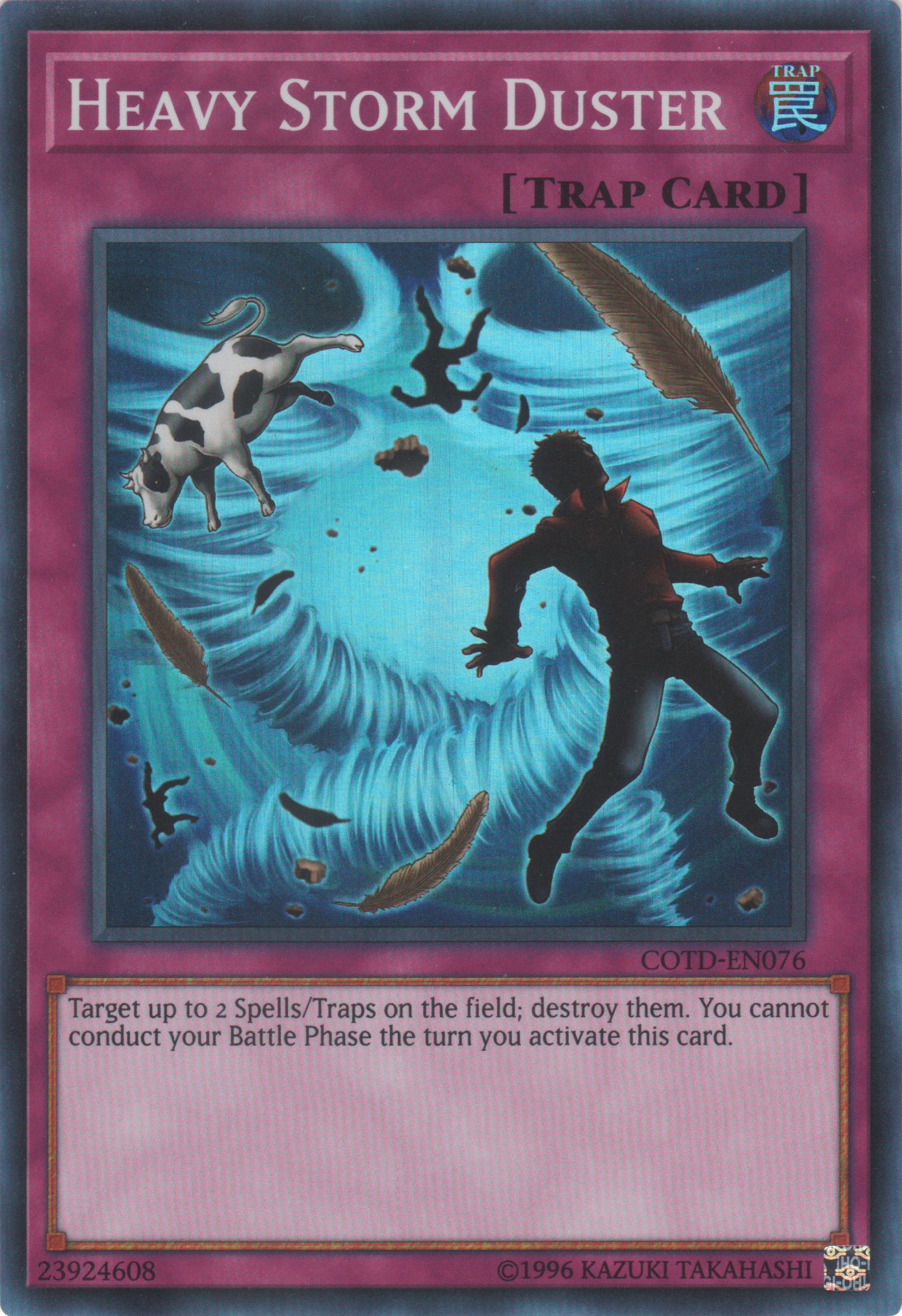 Heavy Storm Duster (COTD-EN076) Near Mint Unlimited - Super Rare