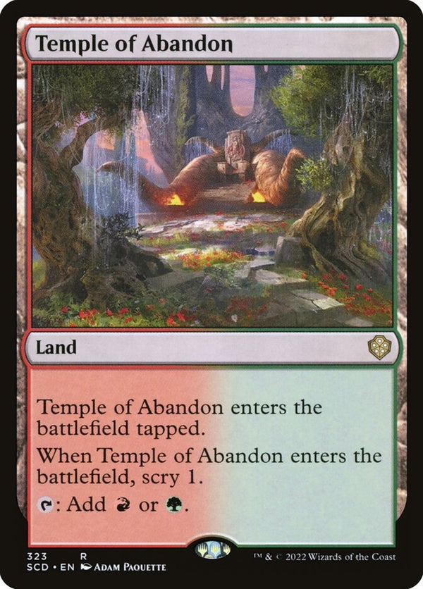 Temple of Abandon [#323] (SCD-R)