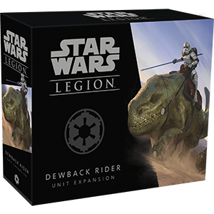 Star Wars: Legion (SWL42) - Galactic Empire: Dewback Rider Unit Expansion