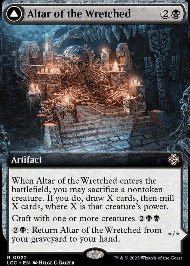 Altar of the Wretched // Wretched Bonemass [