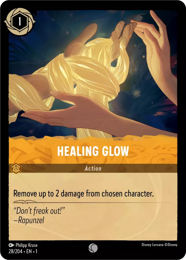 Healing Glow (The First Chapter 28/204) Common - Near Mint