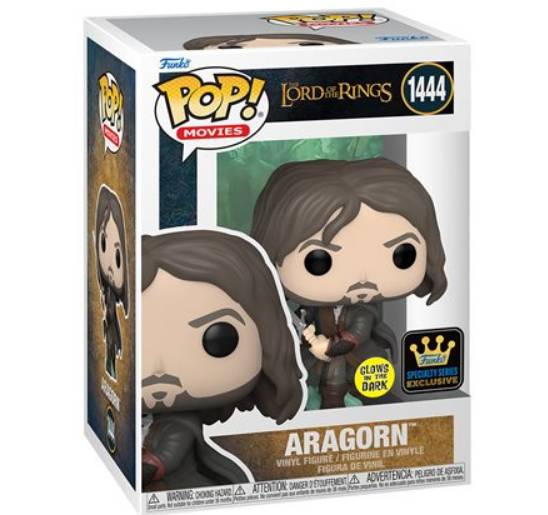 POP Figure: Lord of the Rings #1444 - Aragorn Army of the Dead (Glow)