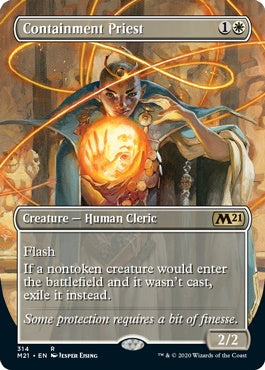 Containment Priest [#314 Alternate-Art Borderless] (M21-R)