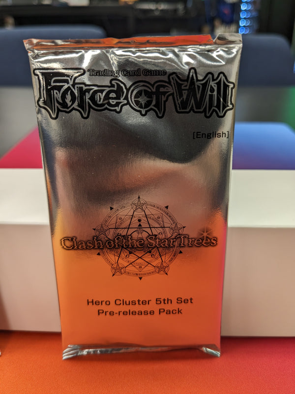 Force of Will: Hero Cluster 5th Booster - Clash of the Star Trees: Prerelease Pack