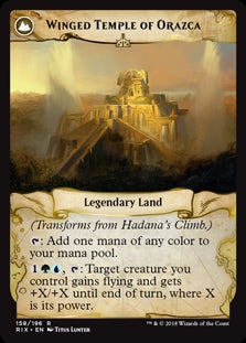 Hadana's Climb // Winged Temple of Orazca (RIX-R)