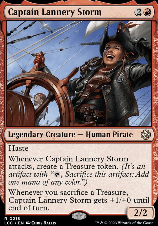 Captain Lannery Storm [#0218 Reprint] (LCC-R)
