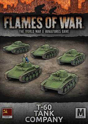 Flames of War: WWII: Soviet (SBX45) - T-60 Tank Company (Early)