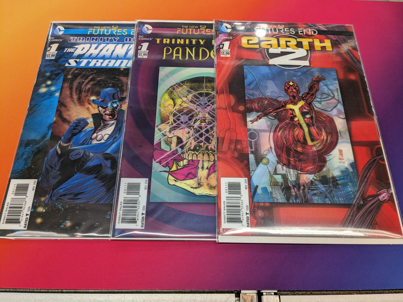 New 52 Futures End Lenticular One-Shot Complete Bundle (41 Comics)